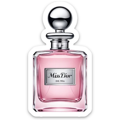 Miss Dior perfume  sticker
