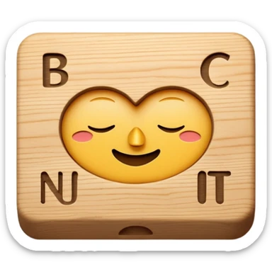 les mots 'Bonne Nuit' écrits en français avec les personnages du jeu Homescapes sticker