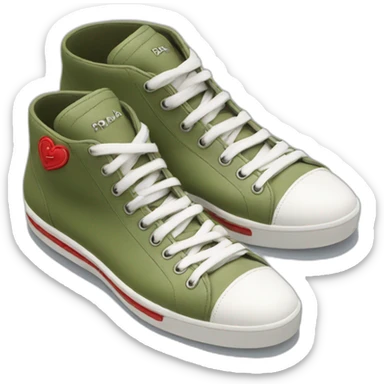 Prada sneakers from 1997 sticker