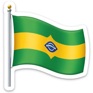 Crie um emoji da bandeira do Rio de Janeiro sticker