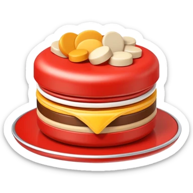 3D icon symbolizing reviewer and feedback, food app context, single object, modern and clean style, soft lighting, isolated, no background
 sticker