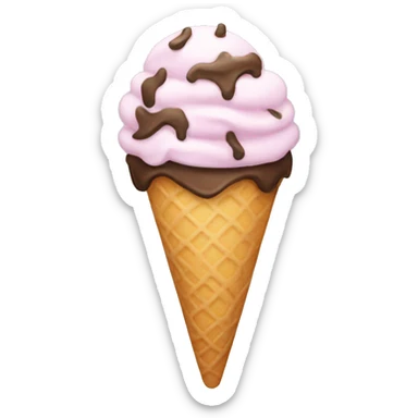 Ice cream sticker