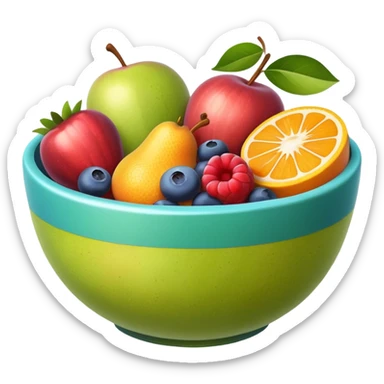 make me an emoji related to nutrition sticker