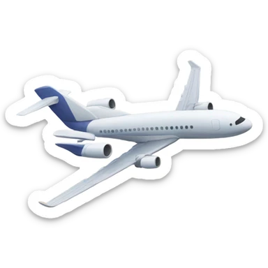 plane  sticker