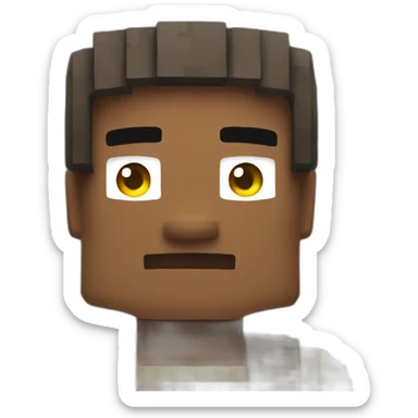 Minecraft villager sticker
