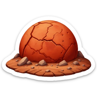 Mars sticker