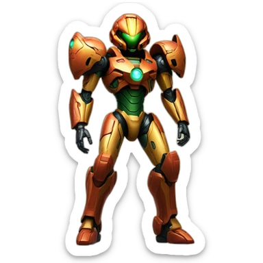 samus metroid sticker
