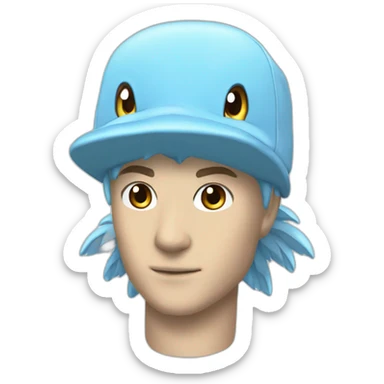 head hat ice Articuno pokemon pixelmon delegate hot new sticker