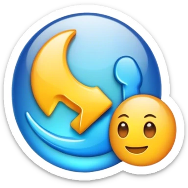 Best programming language logo. sticker