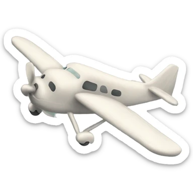 Dibujo de un billete volando sticker