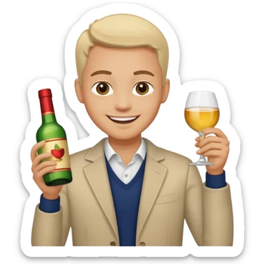 PERSON LIMITING TO ALCOHOL sticker