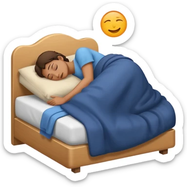 dormir debout  sticker