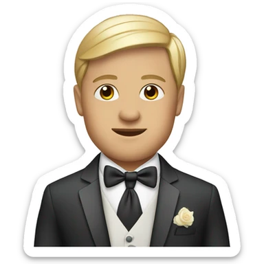 Wedding guests sticker