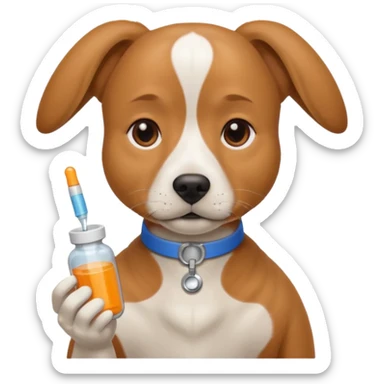 dog Medication Schedule sticker