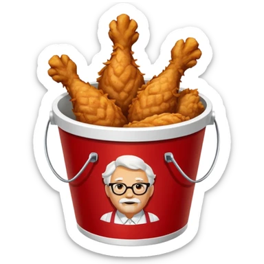 kfc sticker