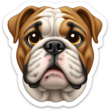british bulldog sticker