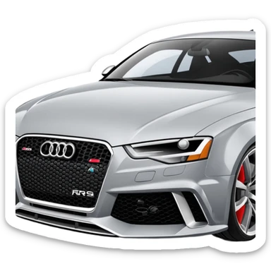 audi rs sticker