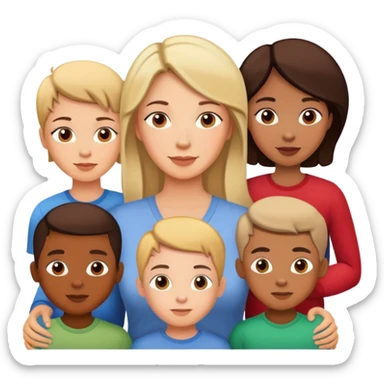 mom with 10 kids sticker