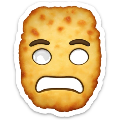 hashbrown sticker