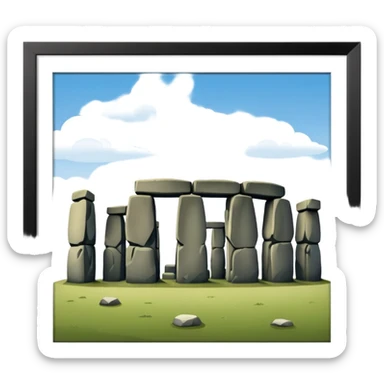 Stonehenge sticker