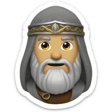 gimli lord of the rings sticker