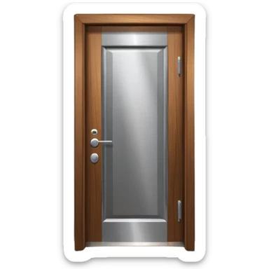 hotel room door modern hallway with spotlight up sticker