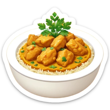 riso basmati con pollo al curry sticker