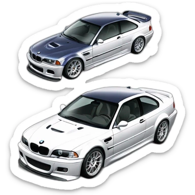 bmw m3 e46 sticker