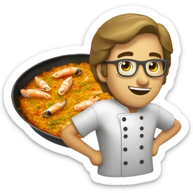 Paella sticker