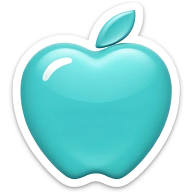 Tiffany blue sticker