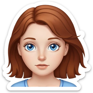 white-girl-with-brown-hair-blue-eyes-freckles sticker