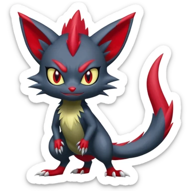  Weavile-Sneasel-hybrid (Full body) sticker