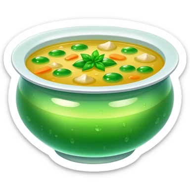 Gelatinous soup  sticker