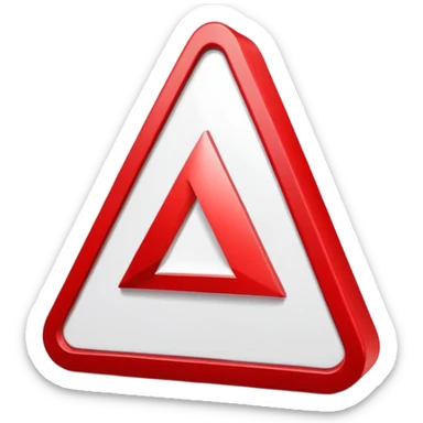 YouTube logo, red play button with white play triangle inside sticker