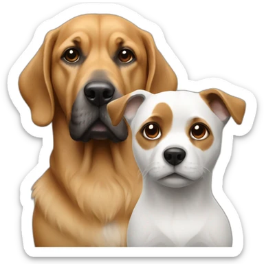 ethereum and dog sticker