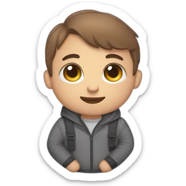 Babywearing daddy sticker