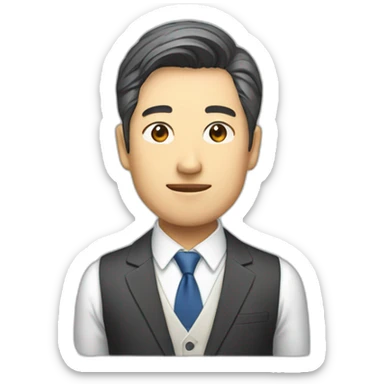 japanese startup ceo sticker