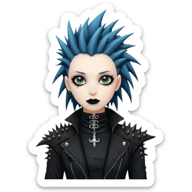 Punk’ish Edgy Badass Dark Gothic Salandit-Aurorus-Amaura-Hybrid-Creature sticker