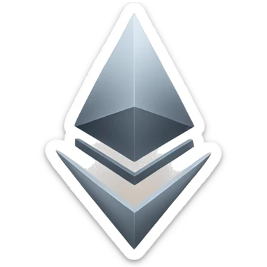 ethereum symbol sticker