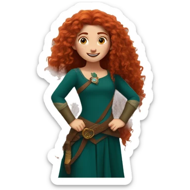 Merida Disney  sticker