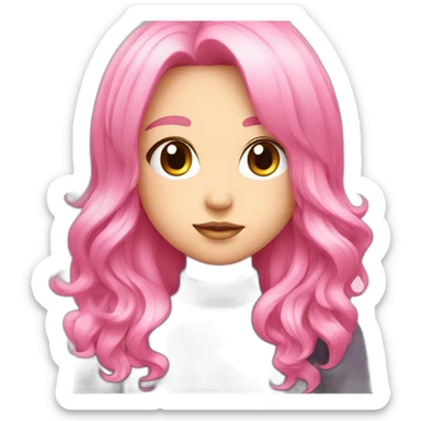 Manga pastelera pink sticker