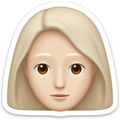 noface no gender yüz tamamen açık  sticker