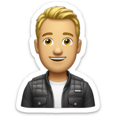 keyboard jock sticker