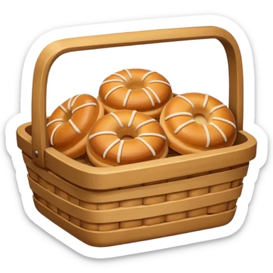 Bakery Basket sticker