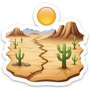 Drought sticker