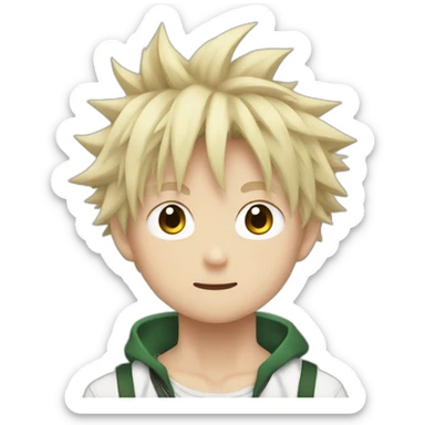 Bakugo katsuki sticker