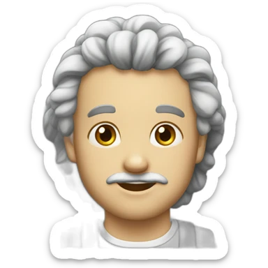 Avvocato brizzolato sticker