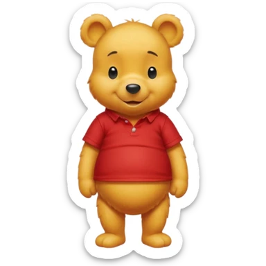 winnie the pooh full sticker
