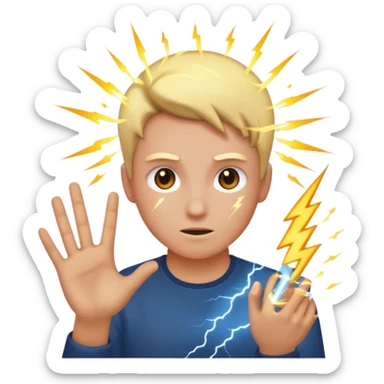 tecnologia y electricidad magia sticker