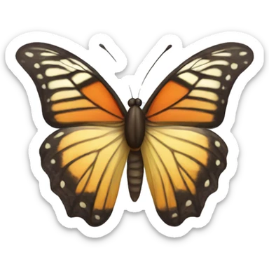 butterfly sticker